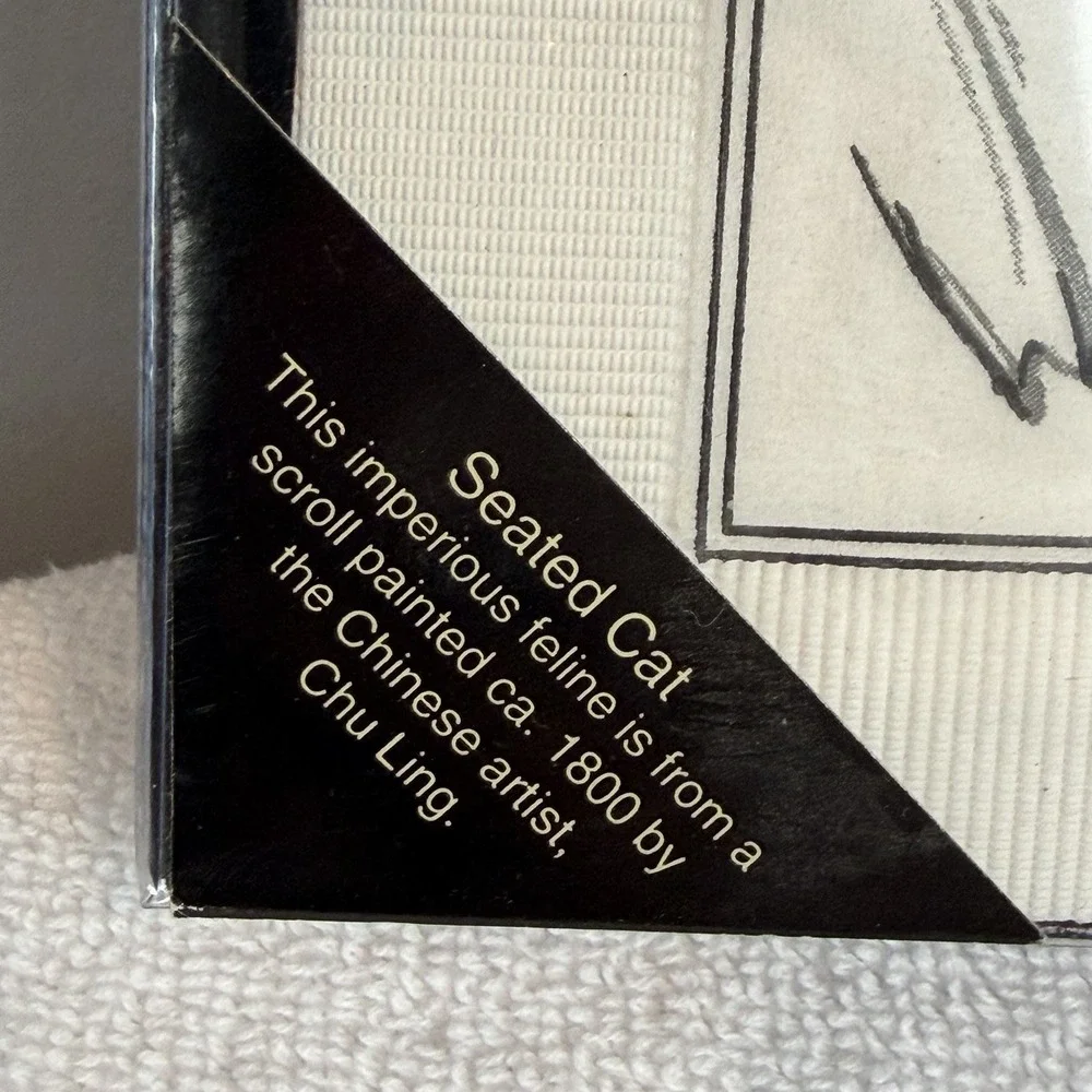 Metropolitan Museum of Art cat napkins